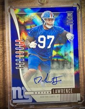 ⚡️2019 Dexter Lawrence RC Auto panini  #’d  38/50 💥Giants
