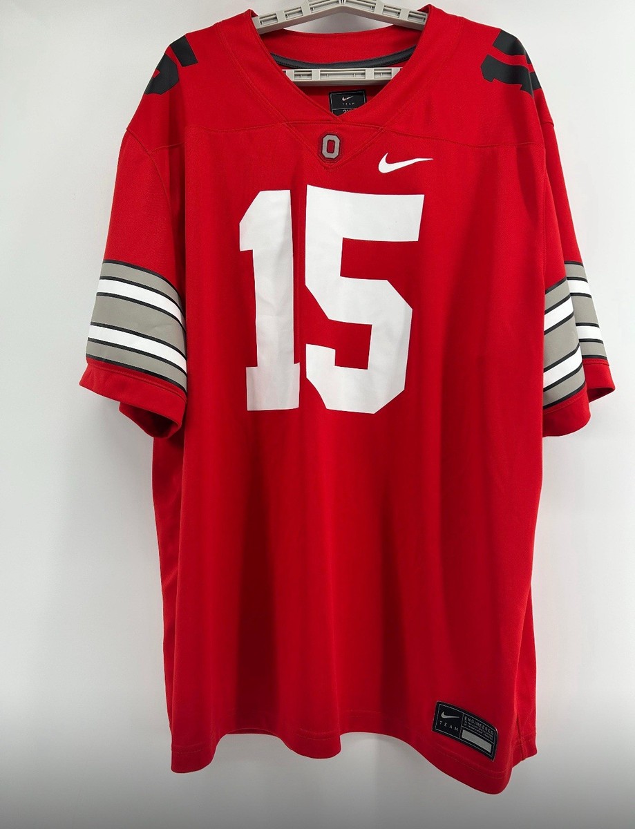 Nike Ohio State Buckeyes Ezekiel Elliott #15 Game Jersey Size 3XL