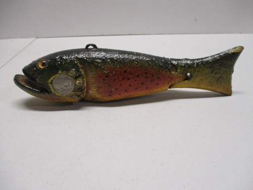 Robert Ganung RG SPEARING DECOY ICE FISH Excellent #2