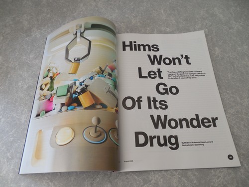 BLOOMBERG BUSINESS WEEK Magazine, AUGUST 25, ELON MUSK COVER & ARTICLE, HIMS! - Picture 7 of 7
