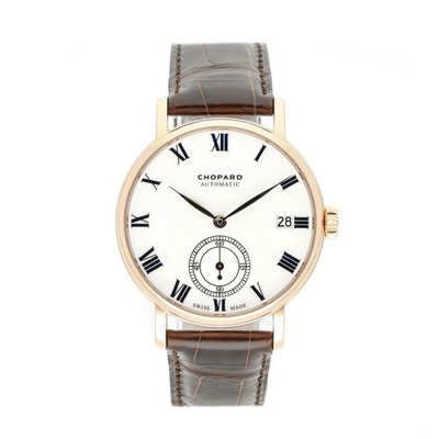 CHOPARD CLASSIC 38MM REF. 161289-5001 MANUFACTURE WHITE DIAL 2012 FULL SET LC100