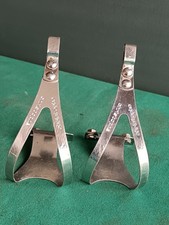 Puntapiedi CHRISTOPHE gabbiette pedali Bici Corsa Eroica Bianchi COLNAGO 