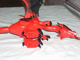 Red Dragon Figure from Lego Set 70403 Dragon Mountain, Castle Fantasy Era