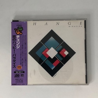 Change   Miracles Japan CD 2000 First Time on CD AMCY-6111, w/ Obi