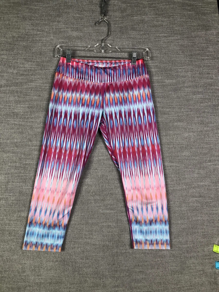 Leggings Yoga Goldsheep Taille S Bleu Motif Ikat - Neuf Avec étiquettes