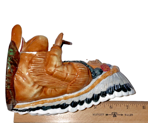 Royal Doulton The Chief Native American Indian Peace Pipe Vint. 1978 HN2892 7 in - Picture 9 of 10