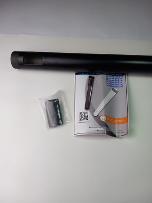 QualGear Pro AV 3 Feet NPT Threaded 3''pipe Ceiling Projector Pole With Cable Doo