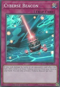 Cyberse Beacon - COTD-ENSE4 - Super Rare - Limited Edition x3 - Near Mint