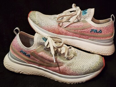 Fila Lightweight Slip-on Energizer Athletic Running Shoes Women’s Pink  White