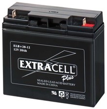 BATTERIA 12V 20Ah CICLICA BICICLETTA ELETTRICA CARROZZINA MEZZI ELETTRICI 18ah