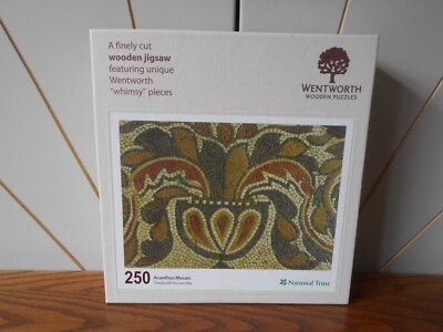 ACANTHUS MOSAIK Holzpuzzle 250 Teile, WENTWORTH Chedworth römische Villa