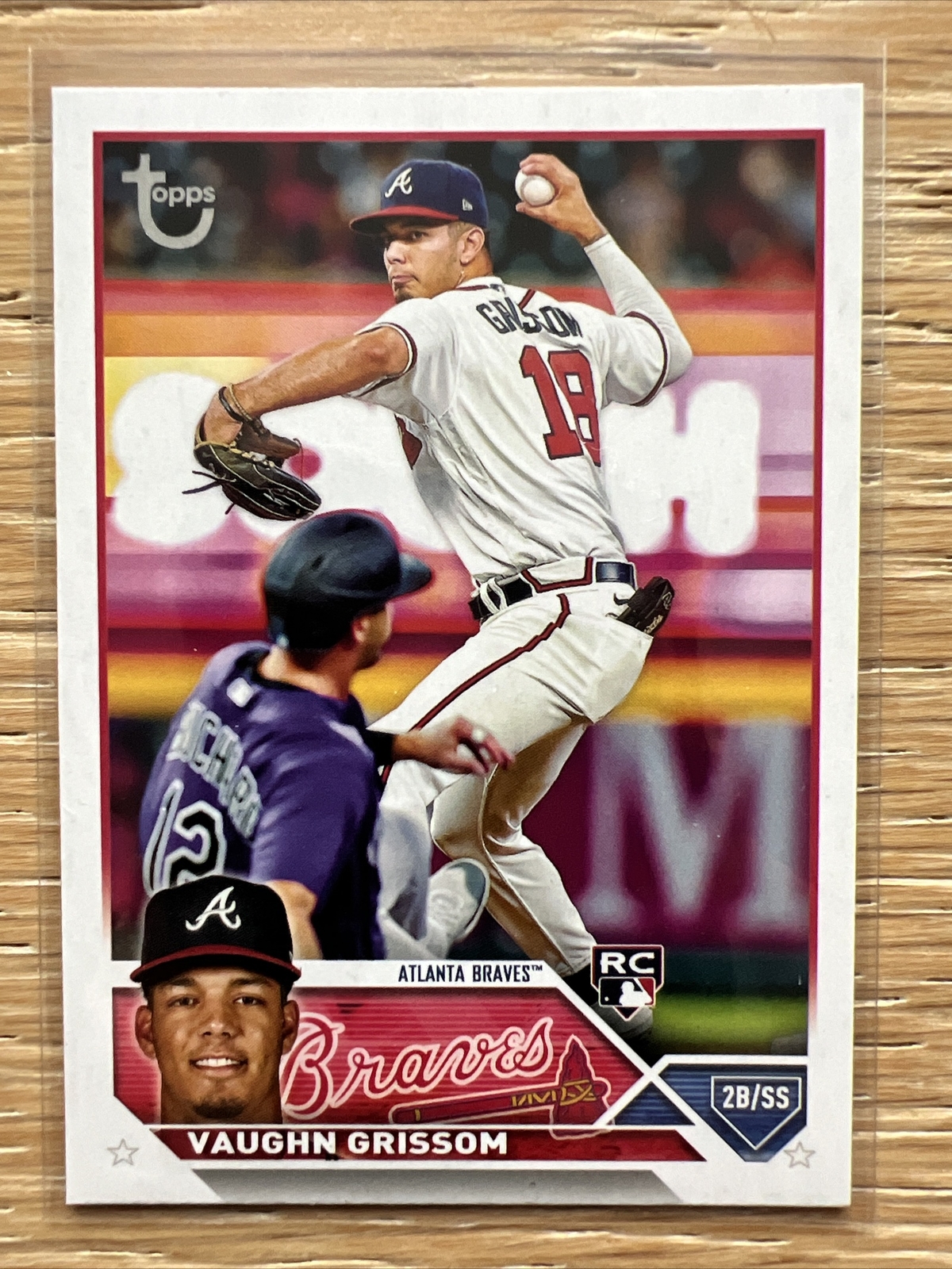 2023 Topps Series 1 Vintage Stock /99 Vaughn Grissom #275 Rookie RC