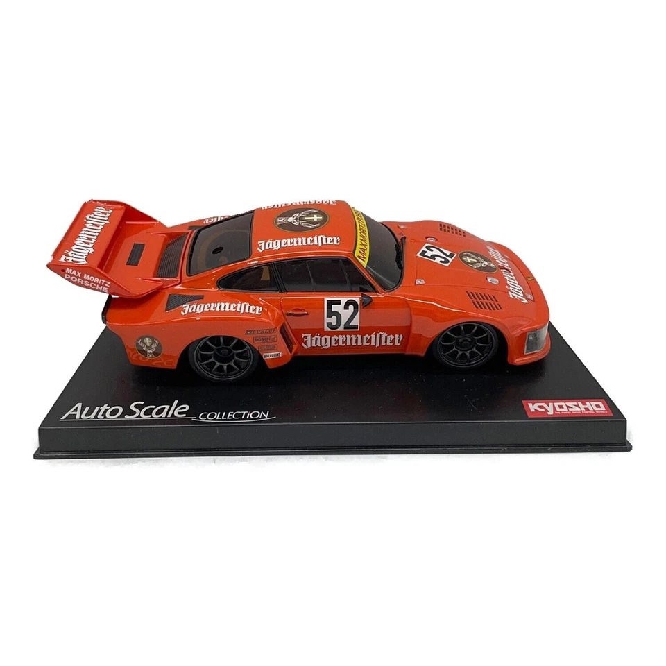 Kyosho Auto Scale Collection Model Car Porsche 935 Jagermeister used from japan - Image 4 of 4