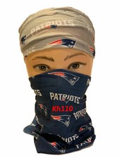 NFL New England Patriots Face Mask Bandana Balaclava Head wear Neck Scarf