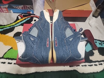 Size 11 - Jordan 4 Retro x Levi's Denim 2018 676556226807| eBay