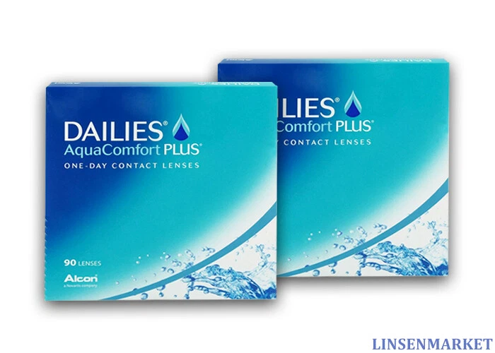 ALCON FOCUS DAILIES AquaComfort Plus 2x90 Stück DHL Versand