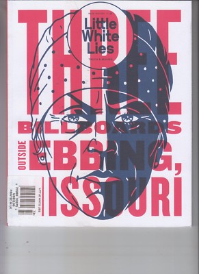 FRANCES MCDORMAND LITTLE WHITE LIES MAGAZINE NOV DEC 2017 THREE BILLBOARDS WHITE