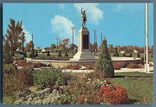 Postcard The Herrin Doughboy Honoring Our War Service Men State Memorial