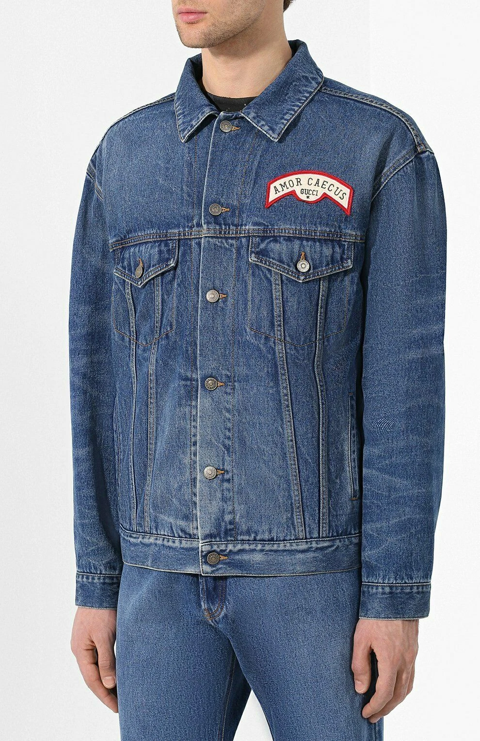 Veste Jeans GUCCI Taille 50 EUR L LARGE Blouson NEUF *1800 EUR* Jacket Denim