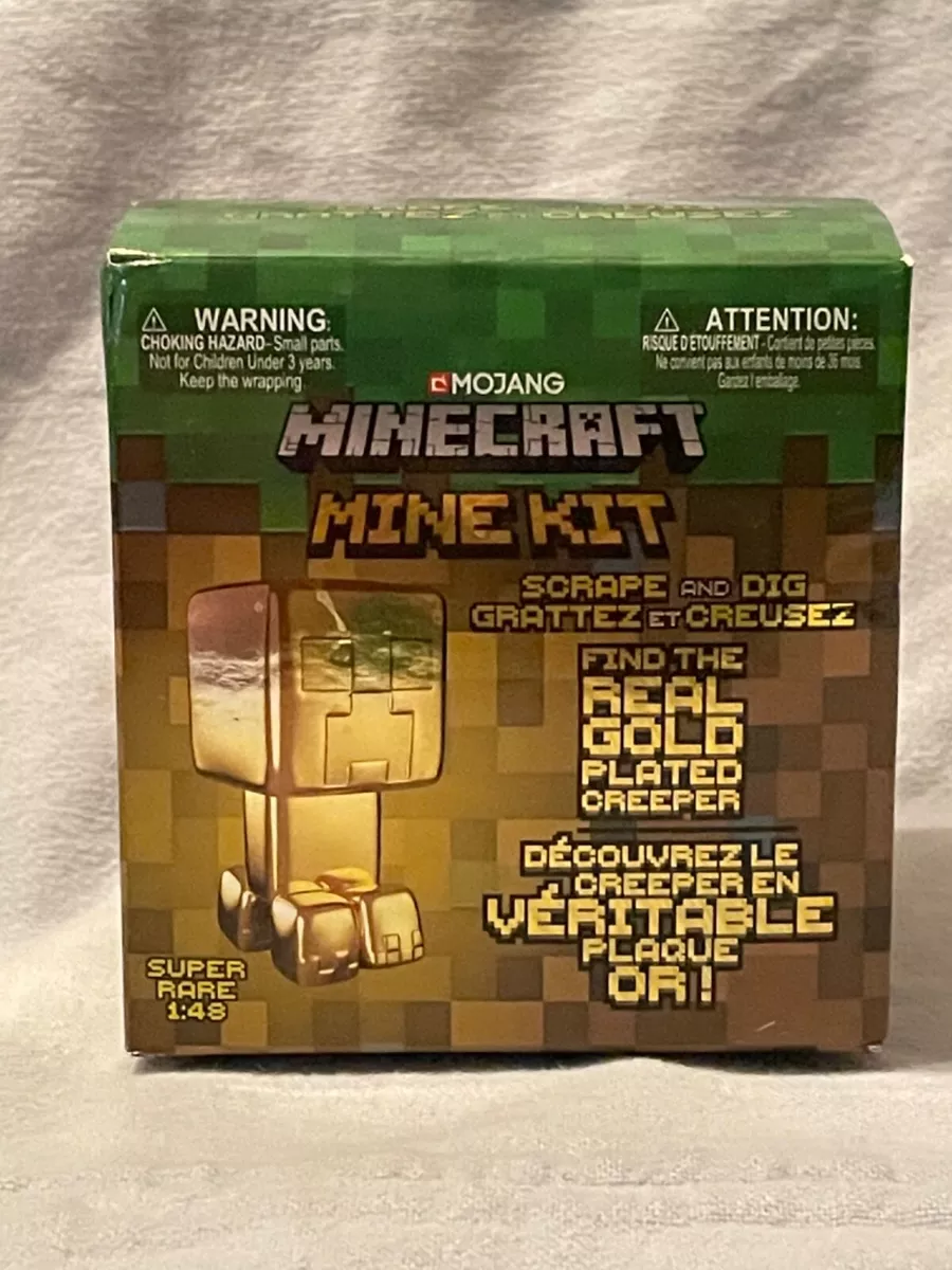 Real Gold Plated Super Rare Minecraft Golden Creeper