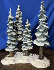 Dept 56 Accessories VILLAGE POLE PINE FOREST, 55271, Cold Cast Porcelain
