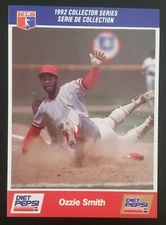 1992 Diet Pepsi Collector's Series Ozzie Smith #19 - 10+ Items Ship FREE