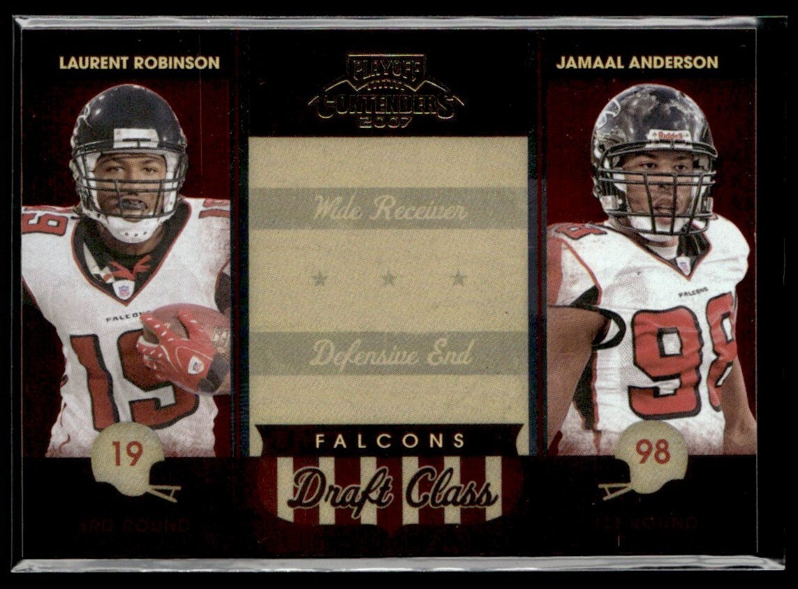 2007 Playoff Contenders - Draft Class Laurent Robinson, Jamaal Anderson ...