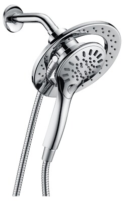 Valkyrie Dual Shower Heads w/ Divert in Polished Chrome