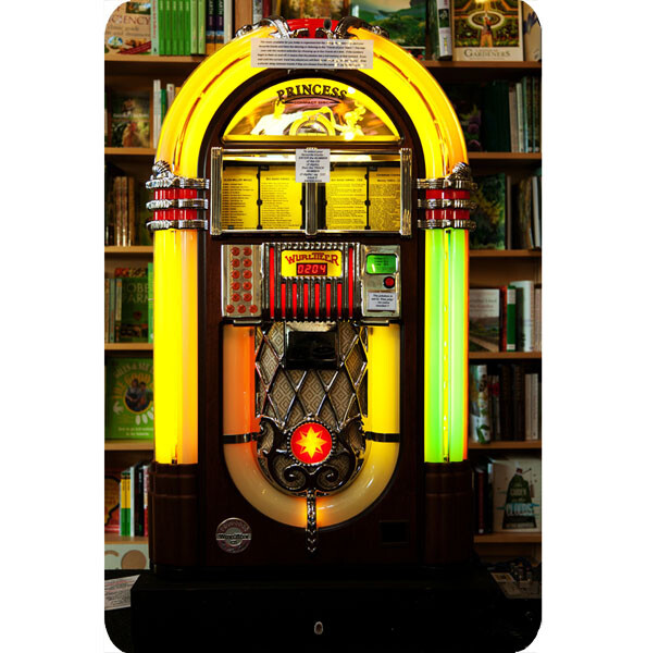 Jukebox Tin Metal Sign 8x12 Wurlitzer Princess Neon Poster