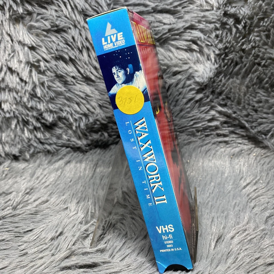 Waxwork 2 Lost in Time VHS Tape 1992 Horror Gore Zach Galligan Alexander Godunov - Image 3 of 4