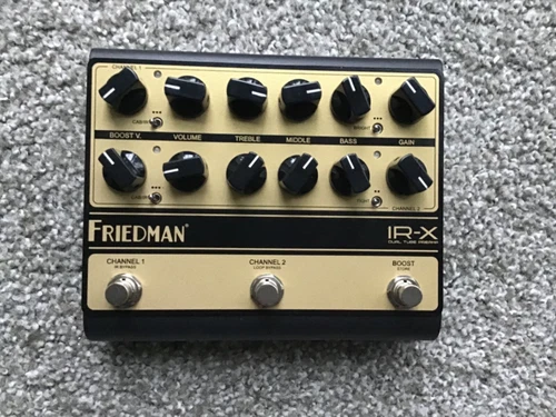 Friedman IR-X 2-Channel Dual Tube Preamp