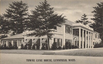 Postcard Towne Lyne House Newburyport Turnpike Lynnfield Massachusetts MA 1947