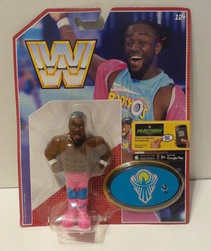 Kofi Kingston WWE Mattel Retro Wrestling 4