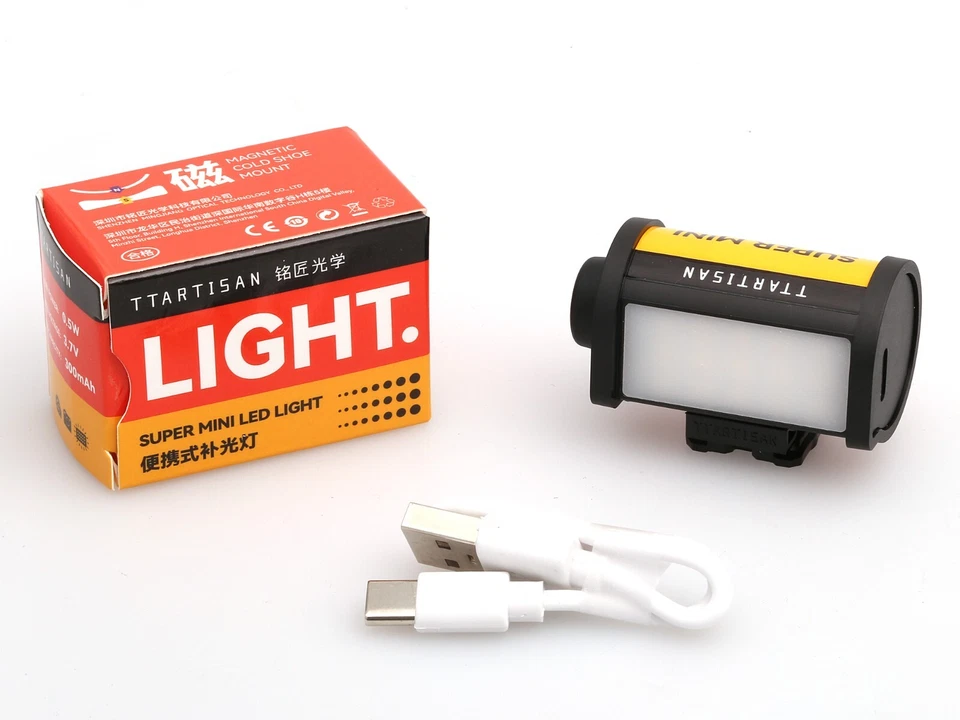 TTArtisan Light Super Mini LED Light 0.5W 3.7V 300mAh 3000 K - 4500 K - 6500 K