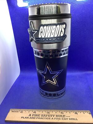 Dallas Cowboys 16oz Stainless Steel NFL Travel Mug | eBay