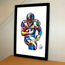 Jonathan Stewart Carolina Panthers Football Sports Print Poster Wall Art 11x17