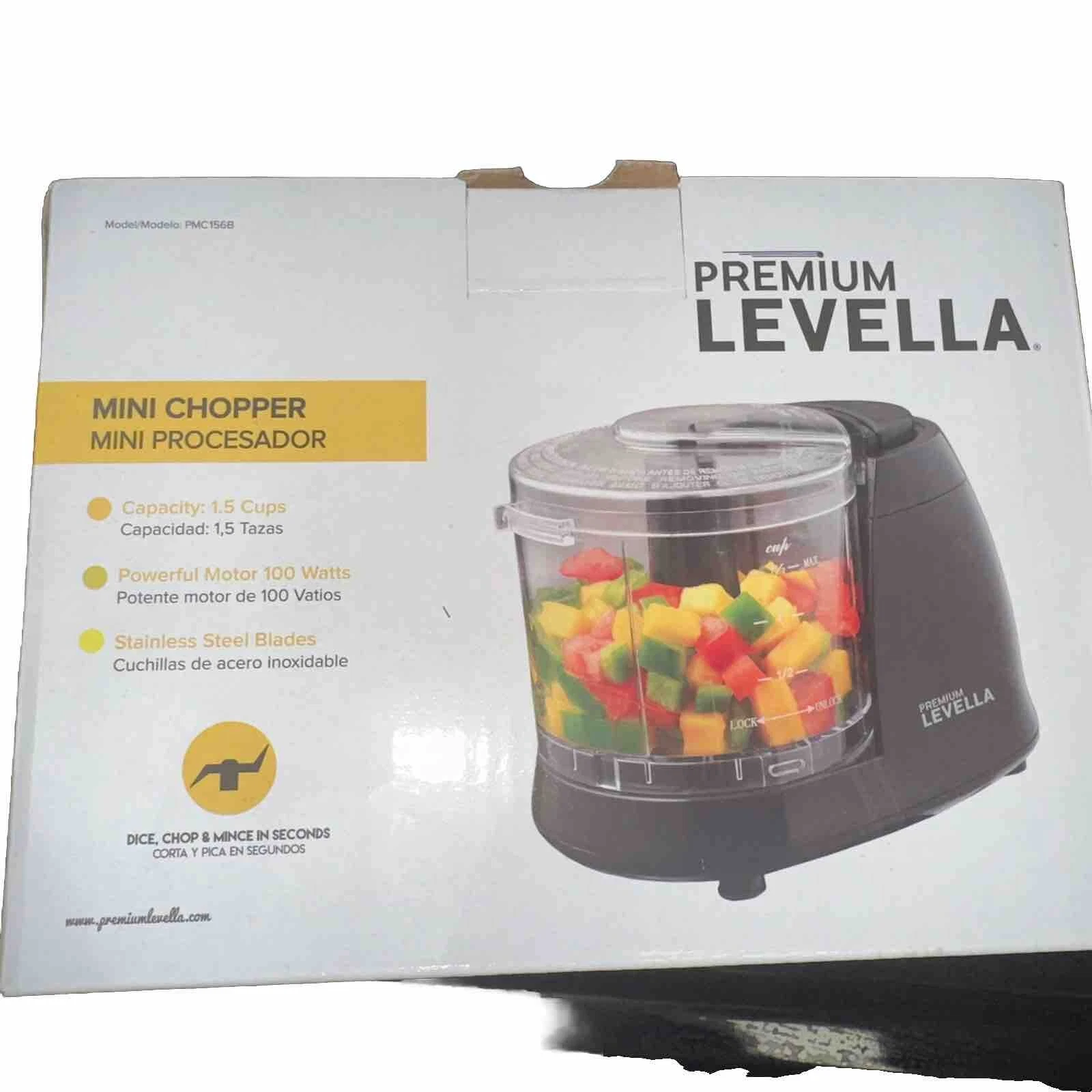 Premium Levella PMC156B Mini Chopper
Opens in a new window or tab