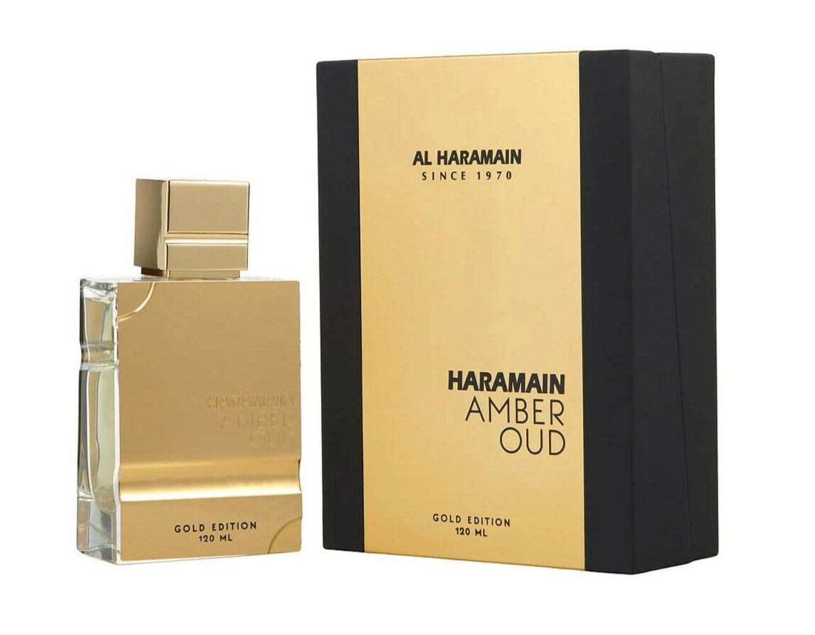 Amber Oud Gold Edition by Al Haramain EDP Spray Unisex 4.0oz New Sealed Box