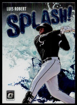 2022 Donruss Optic Luis Robert SP-8 Splash Chicago White Sox