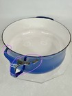 DANSK Kobenstyle LOT Blue Enamel Pot NO Lid, Brown Rectangle Baking Lasagna Pan — photo 8