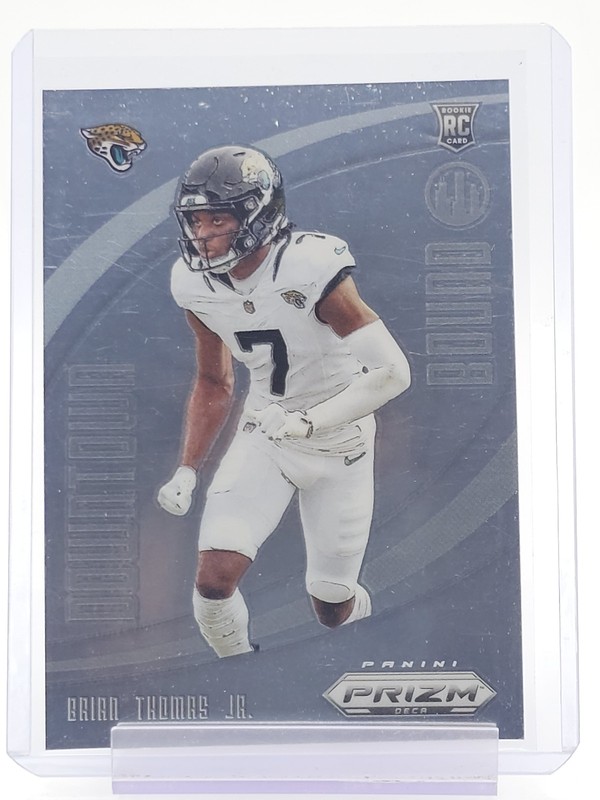 BRIAN THOMAS JR. 2024 PRIZM DECA ROOKIE DOWNTOWN BOUND #11 JAGUARS Q7183