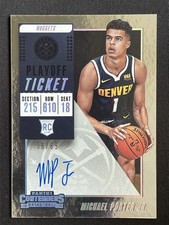 Michael Porter Jr. 2018 Panini Contenders Playoff Ticket Auto RC /65 #137