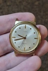 RARE VINTAGE TIMEX ELECTRIC W. GERMANY GOLD PLATED WATCH POSSIBLY WORKING ?