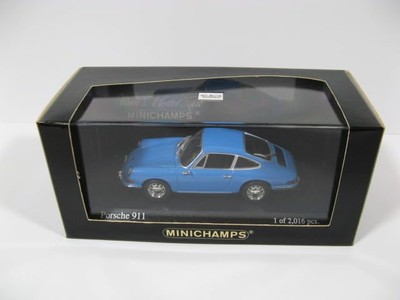 Minichamps 1/43 Porsche 911 901 1964 Blue | eBay UK