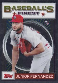 2020 Finest Flashbacks #176 Junior Fernandez RC Rookie Card