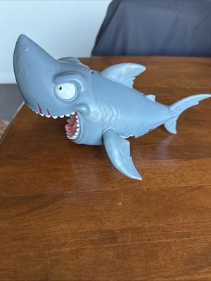 Big Gray Shark From Smashers Dino Island - Gold Treasure Hunt