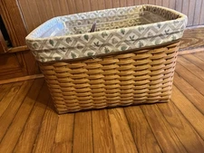 Longaberger 1999 Hostess File Basket Combo~Classic Stain A Rare Find!