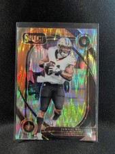 2024 Panini Select - Club Level Jamaal Williams #266 Black & Orange Shock Prizm