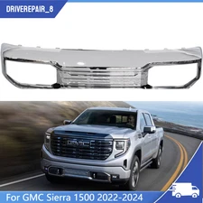 For GMC Sierra 1500 2022 2023 2024 Front Lower Open Skid Plate Valance Chrome 
