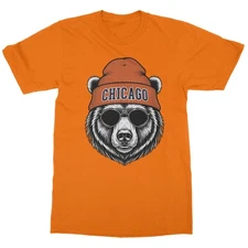 Chicago Tribute Sport Design - Cool Bear-Inspired Unisex T-Shirt